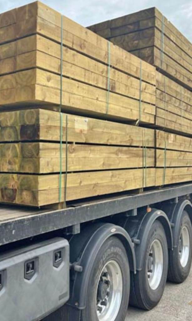 Timber sleepers 