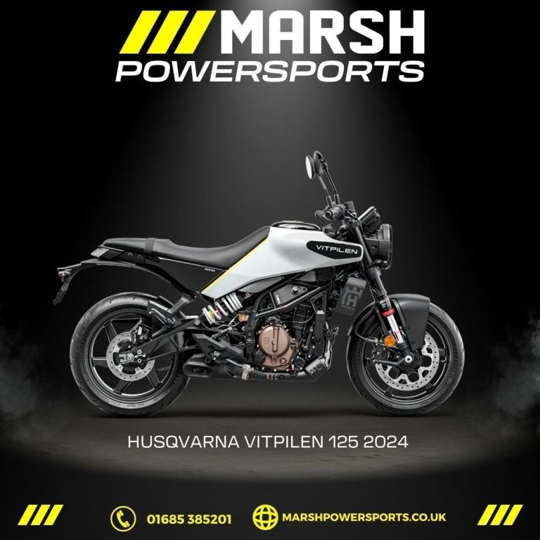 Husqvarna Vitpilen 125 2024 - Husqvarna Dealer - REDUCED! 1100 OFF!