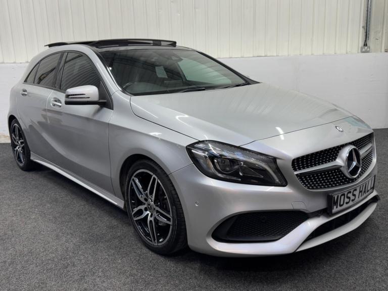 2017 Mercedes-Benz A-Class 1.5 A180d AMG Line (Premium Plus) 7G-DCT Euro 6 (s/s) 5dr HATCHBACK Di...