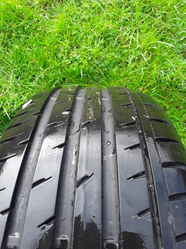 CONTINENTAL 225 45 17 (94W) CONTISPORT CONTACT 3. Tread Depth 7mm+.