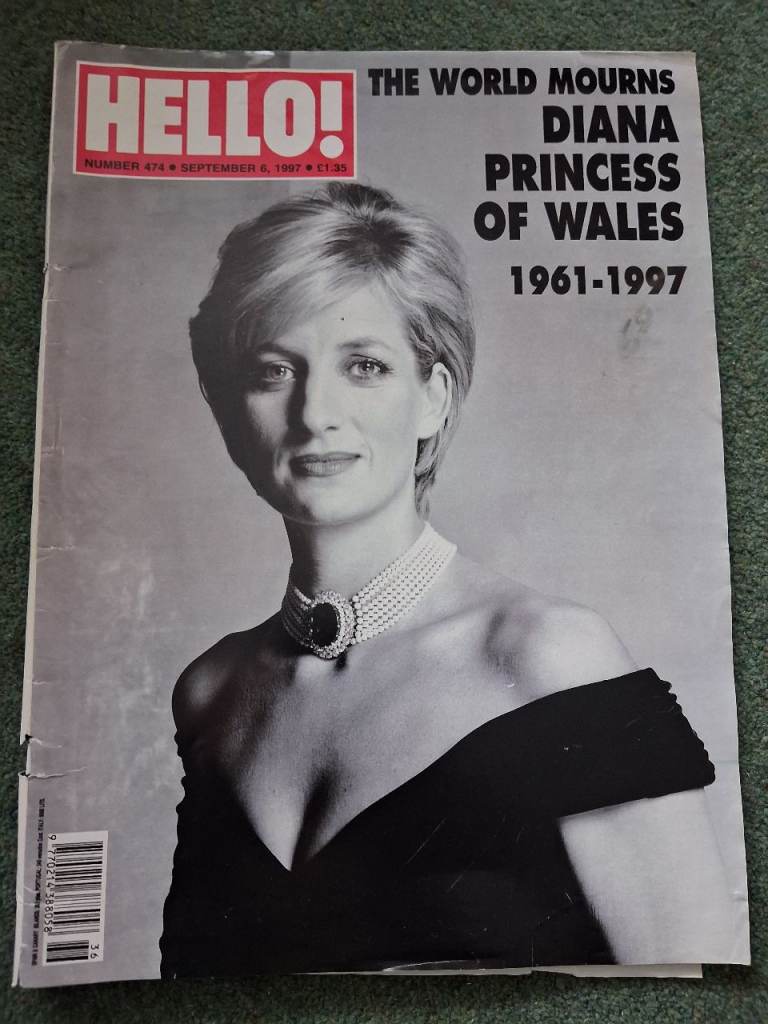 image for Hello Magazine The World Mourns Diana Princess of Wales 1961 - 1997