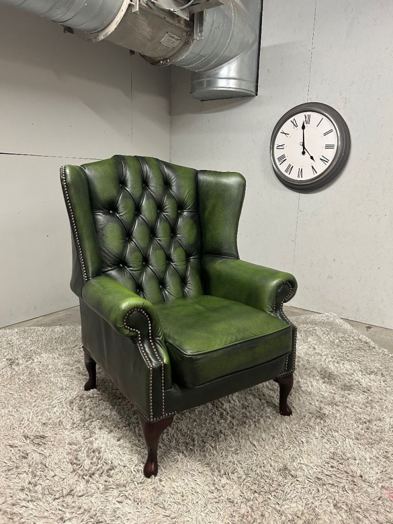 CHESTERFIELD QUEEN ANNE CHAIR DELIVERY AVAILABLE 