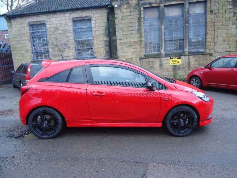 VAUXHALL CORSA 1.4 i ecoTEC Limited Edition Red Manual Petrol 2015