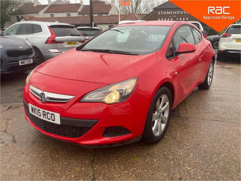 2015 Vauxhall Astra GTC 1.4i Turbo Sport Coupe 3dr Petrol Manual Euro 6 (s/s) (120 ps) Coupe Petr...