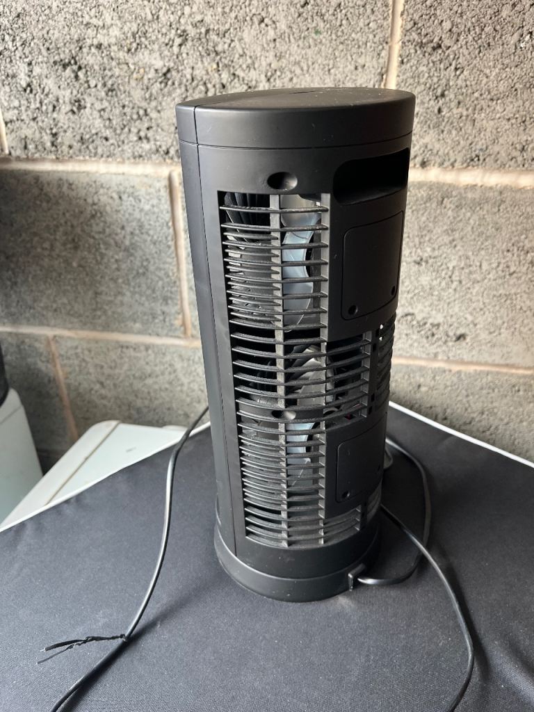 Dr. Prepare Tower Fan - Black, Good Condition