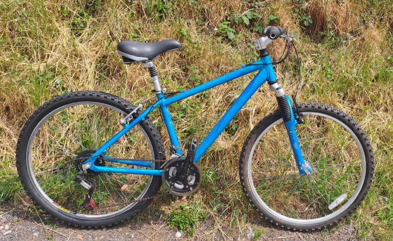 Hybrid aluminium frame bike 