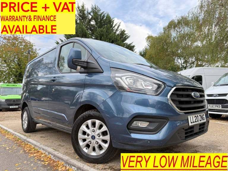 2020 Ford Transit Custom 2.0 280 EcoBlue Limited SWB L1 (EU6) PANEL VAN Diesel Manual