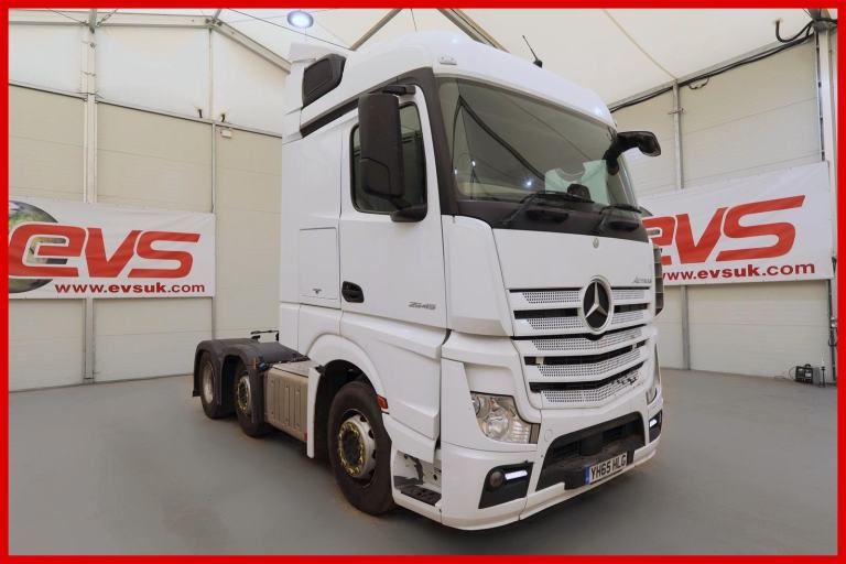 2015 (65 PLATE) Mercedes Benz Actros 2545 6x2 Euro 6 Tractor Units