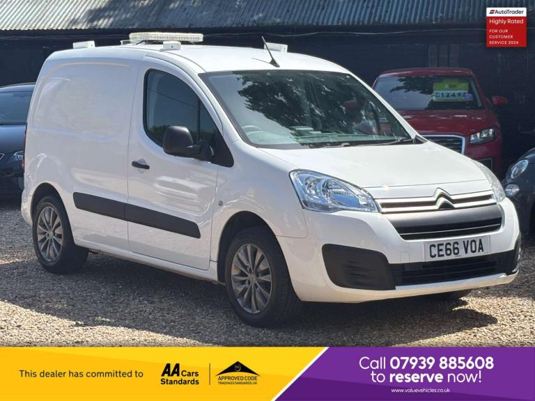 2016 Citroen Berlingo 1.6 Berlingo 625 Enterprise Blue HDi 5dr Panel Van Diesel Manual