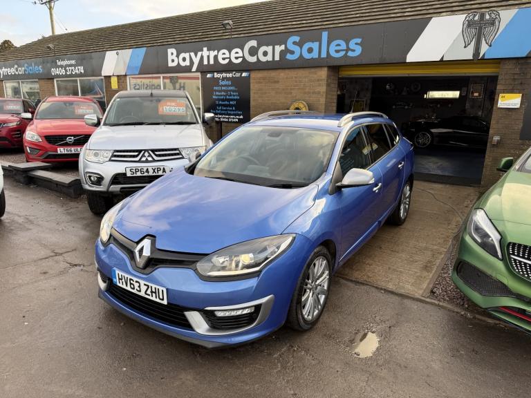 RENAULT MEGANE 1.5 dCi GT Line TomTom Blue Manual Diesel 2013