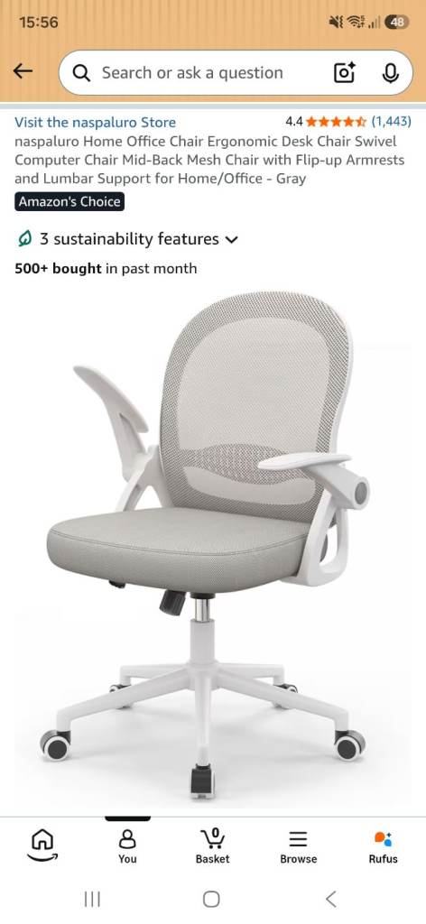Office / Gaming Chair - New & Unboxed!  RRP £50