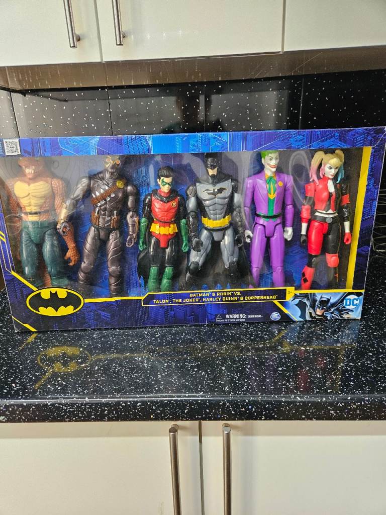 Batman & Robin vs Villains 6-Pack Action Figures DC Comics