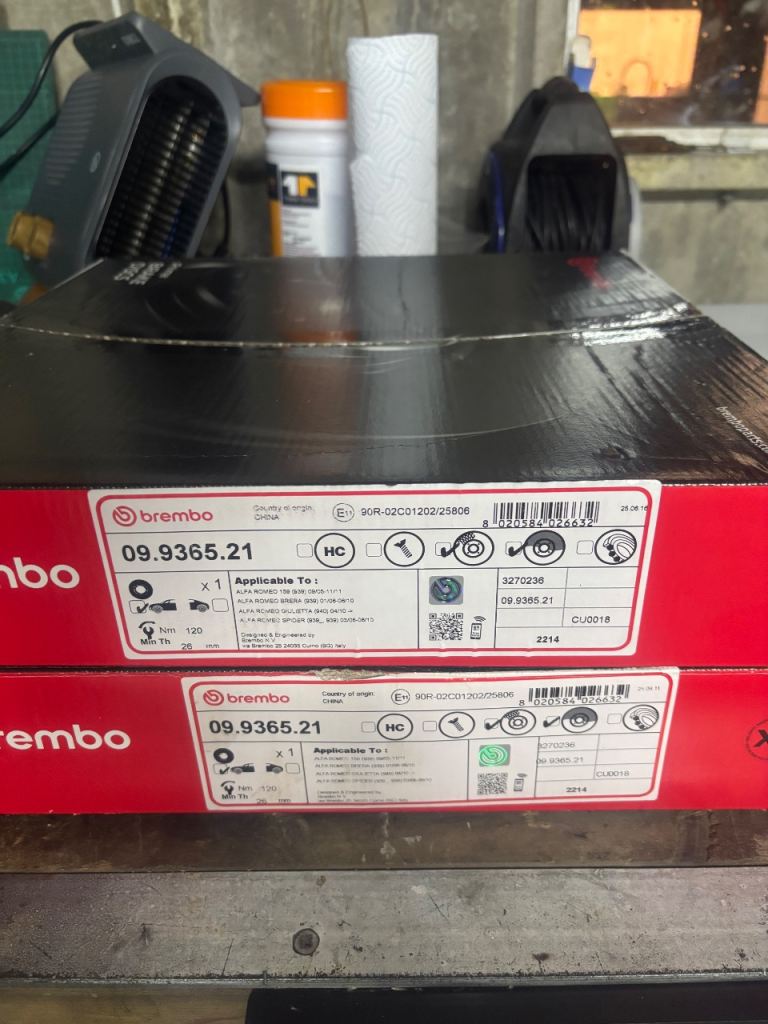 Brembo brakes (new in box) 
