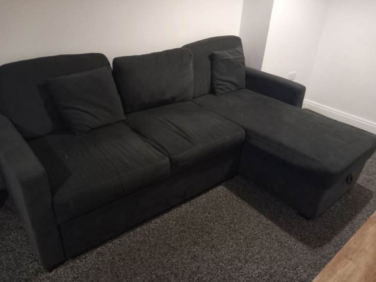 image for Charcol sofa bed 