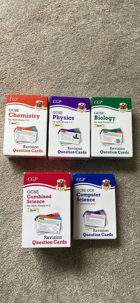 CGP Revision Question Cards