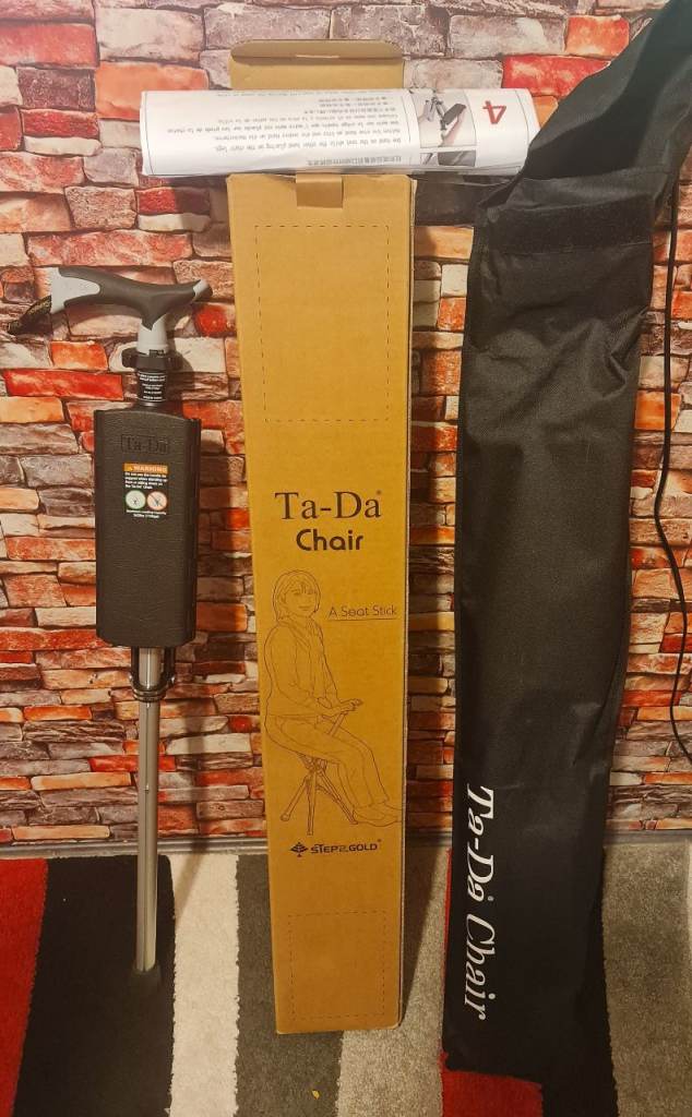 Walking stick chair ta da step 2 gold 