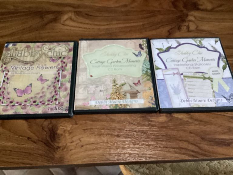 3 CD ROM DISCS from DEBBIE MOORE DESIGNS