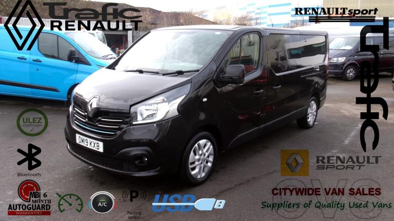 2019 Renault Trafic LL29 1.6 dCi 120ps Sport Nav Van NO VAT PANEL VAN Diesel Manual