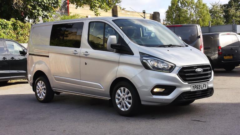 2019 Ford Transit Custom 320 LIMITED L1 SWB 6 SEATER DOUBLE CAB COMBI CREW VAN WITH AIR CONDITION...
