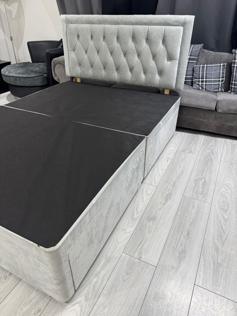 Double bed with 4 drawers, Like New