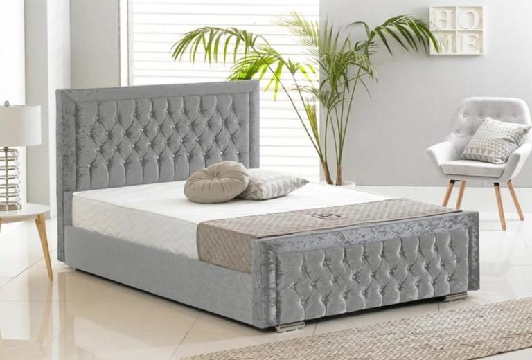 HEAVAN BED WITH MATTRESS  DOUBLE AND SINGLE WE HAVE SAMLL DOUBLE