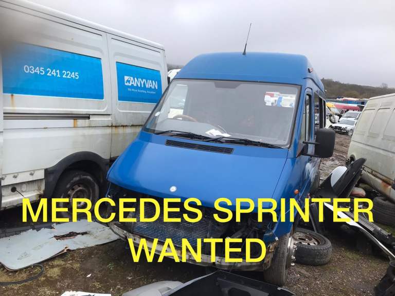 Mercedes sprinter 310d 312d 412d 311cdi 313cdi wanted 