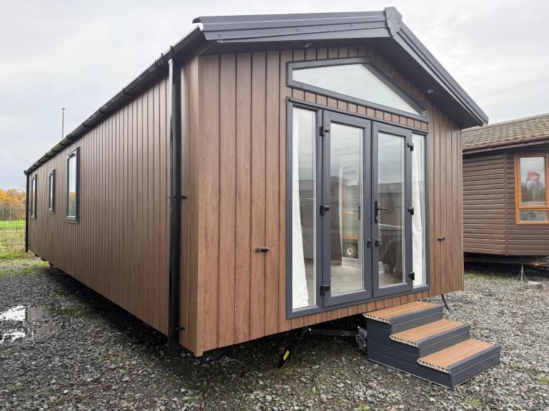 The Cottage 38ft x 13ft, 2 Bedroom Lodge MOBILE HOME STATIC CARAVAN ANNEXE