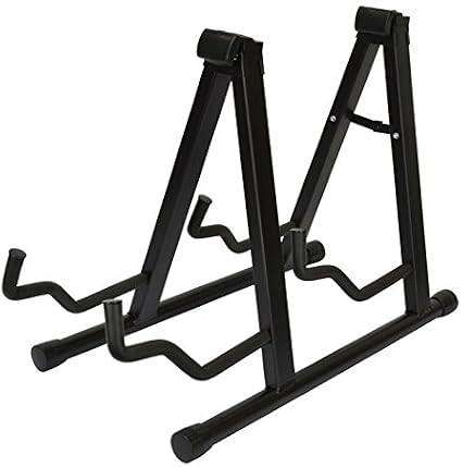 Double Guitar Stand for Acoustic and Electric Guitars Fold Design – Good Condition