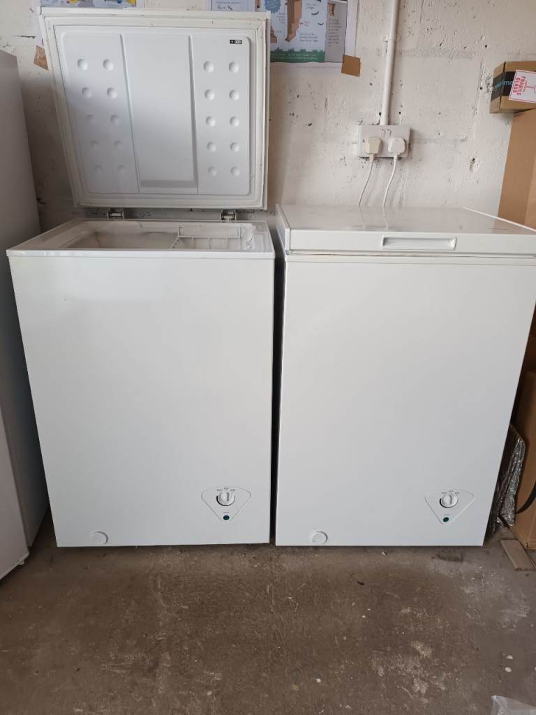 Chest freezers.