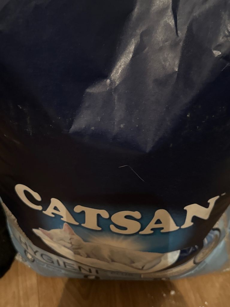 Catsan cat litter , new 30L