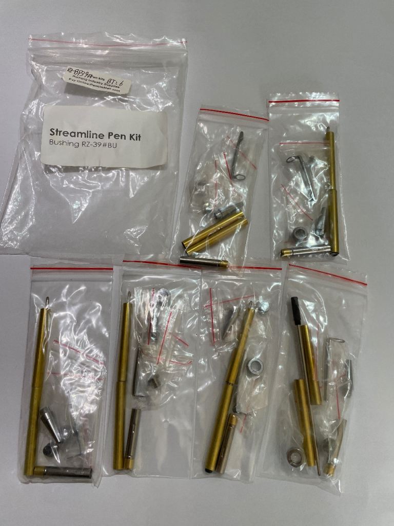 ASSORTED PEN KITS FOR WOODTURNING BRAND NEW