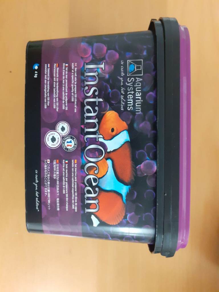 Aquarium Systems Instant Ocean Sea Salt 4kg – New