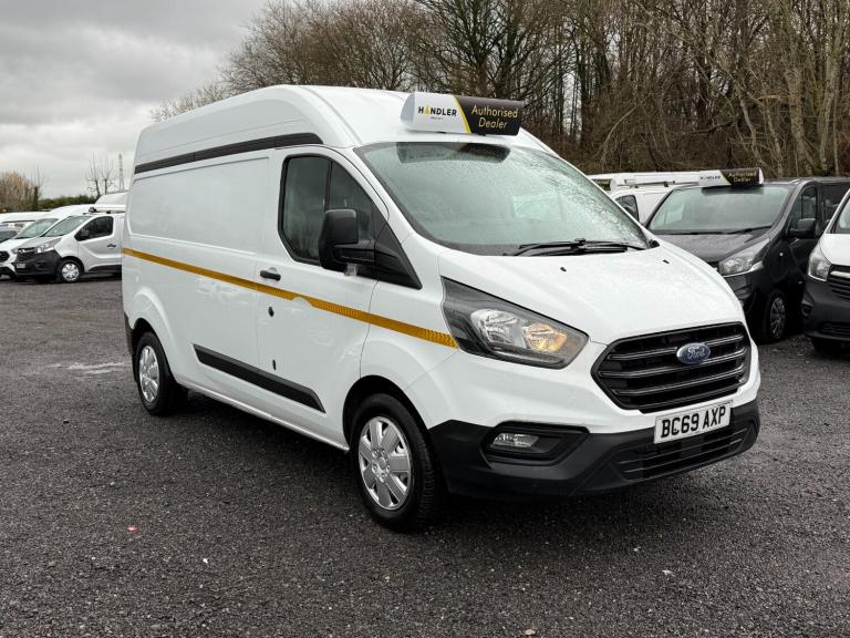 2020 Ford Transit Custom 2.0 EcoBlue 130ps High Roof Leader Van, Euro 6 , No VAT PANEL VAN Diesel...