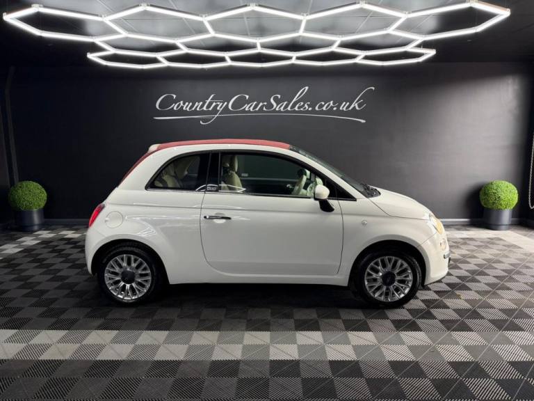 2014 Fiat 500 1.2 Lounge 2dr [Start Stop] CONVERTIBLE PETROL Manual