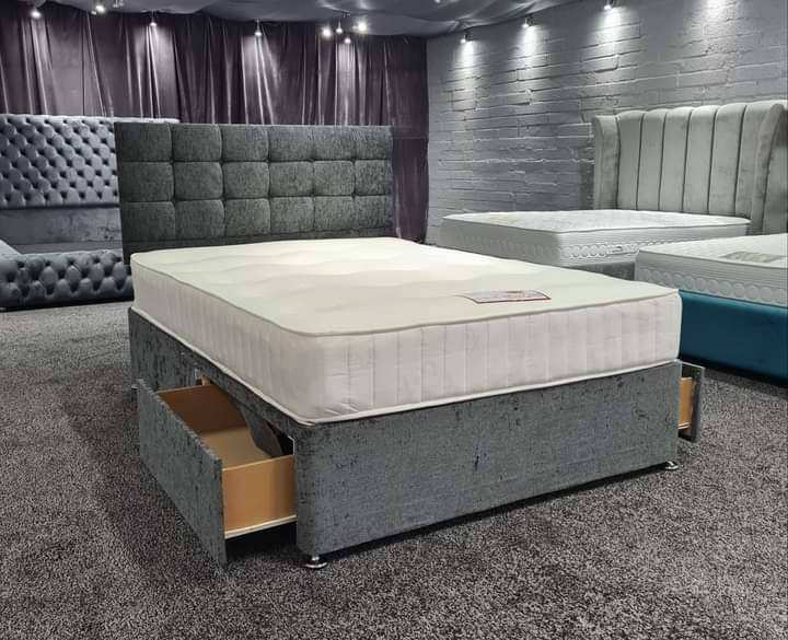 💎 Luxury Comfort Zone Double Divan Bed 🛋️ Headboard Optional | Cash on Delivery | 19% Off **