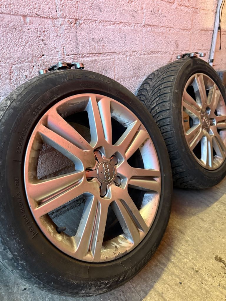4x 17” Alloys Audi 5x112 Fitment 