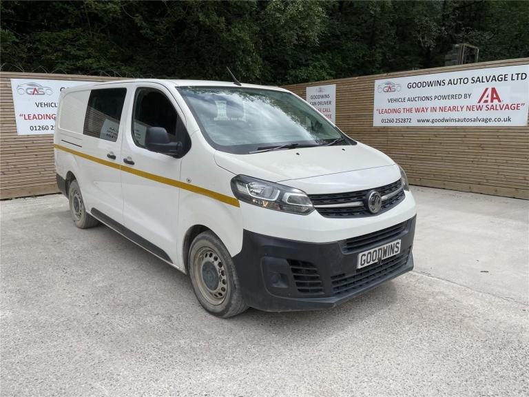 2020 70 VAUXHALL VIVARO L2H1 3100 EDITION 2.0TD DAMAGED REPAIRABLE SALVAGE
