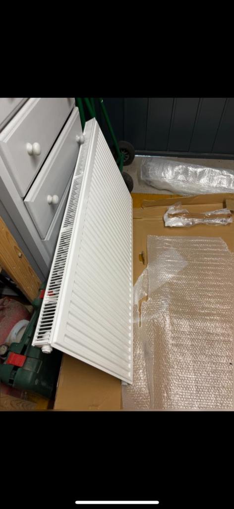 Radiator 600x1200 single with TVR thermosatic valve