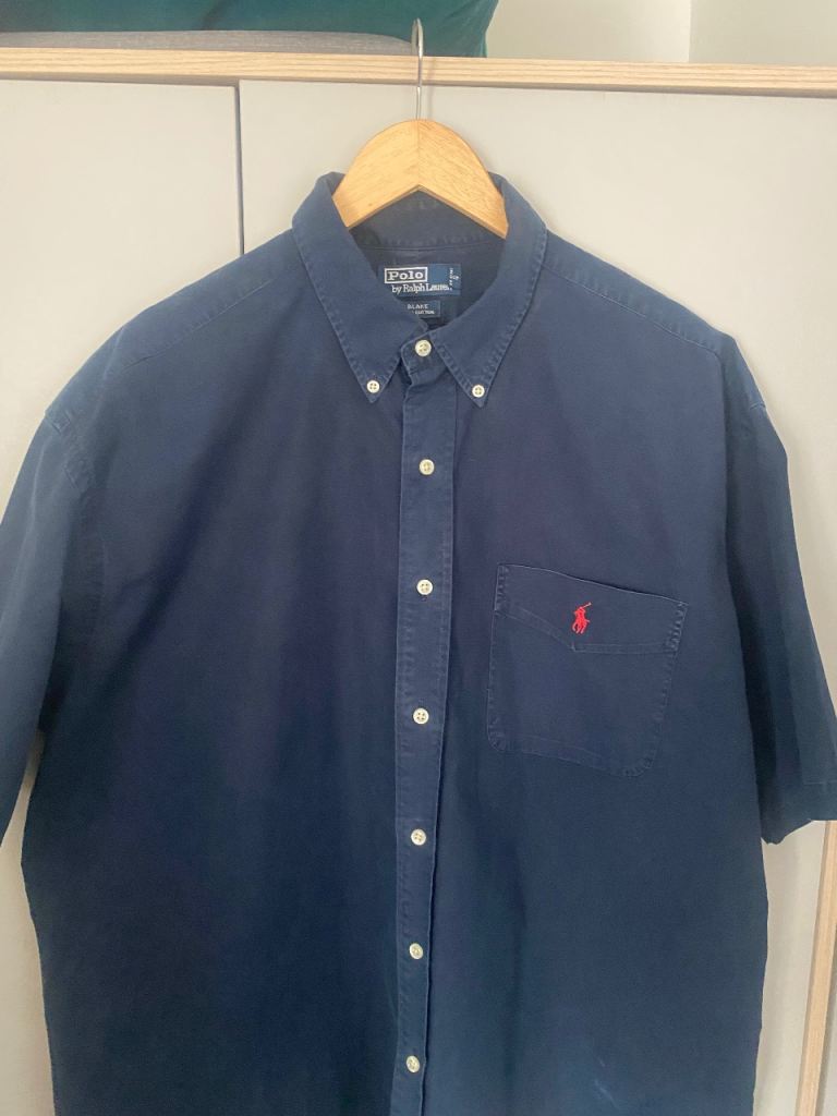 XL RALPH LAUREN SHORT SLEEVE SHIRT