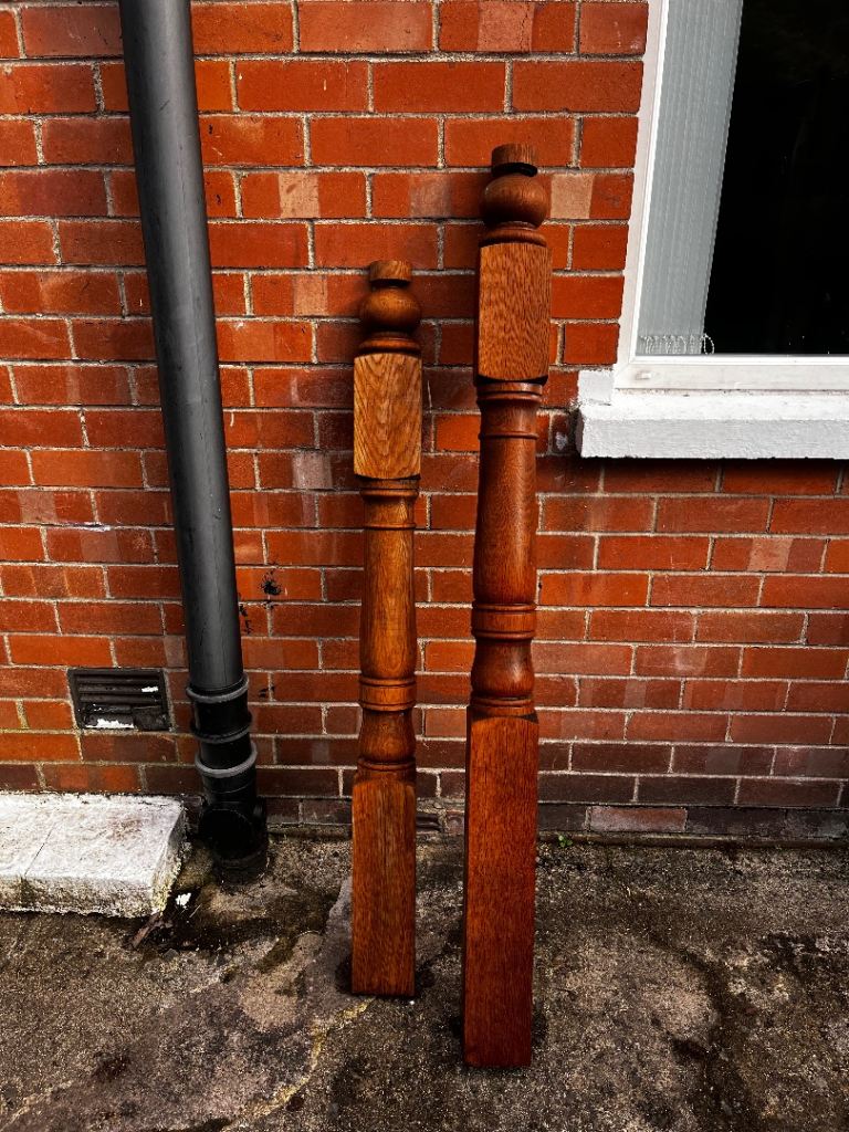 Newel post and half post  - excellent condition