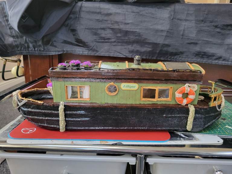 Handmade narrowboat 
