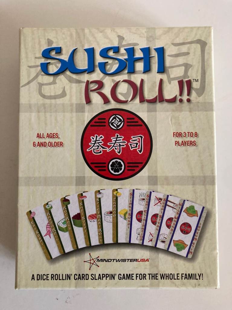 Sushi Roll Board Card Game