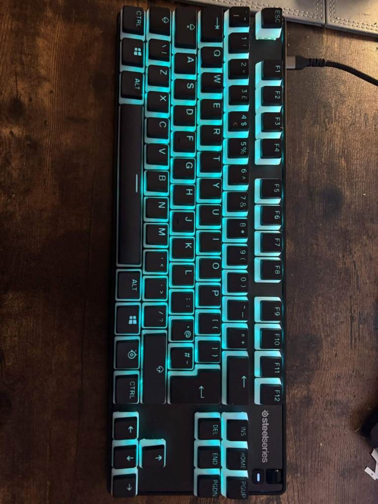 SteelSeries Apex 9 TKL Mechanical RGB Gaming Keyboard