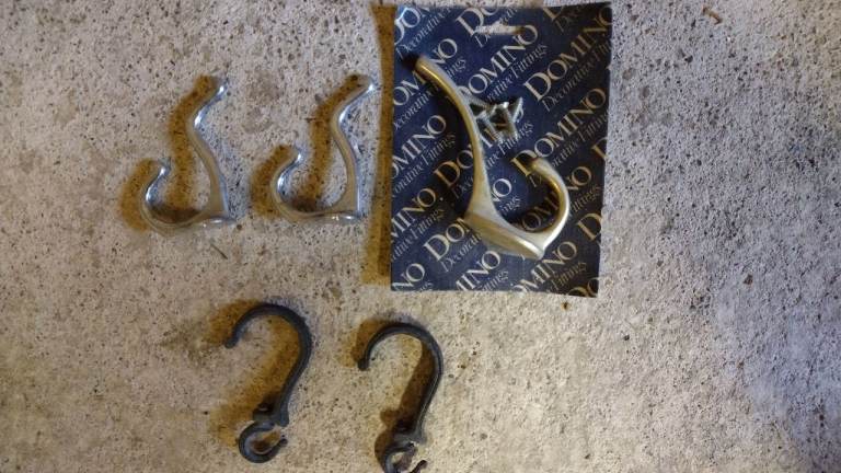Coat hooks, for DIY and home