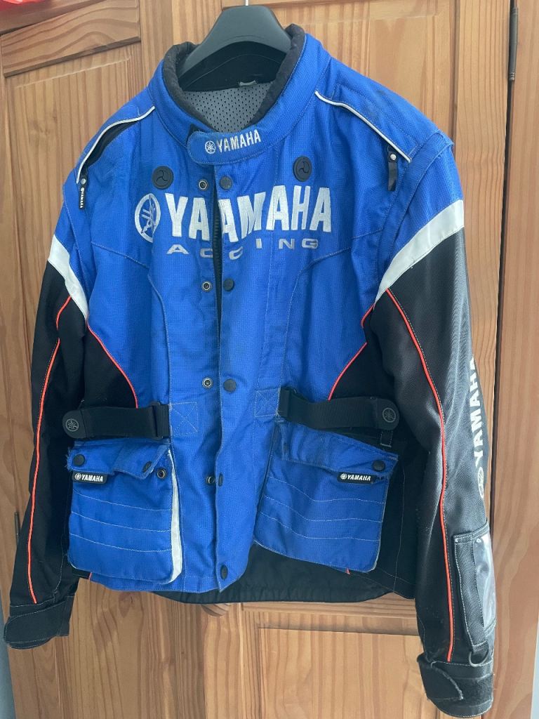 Yamaha Medium men’s jacket with rucksack and bum bag all matching 