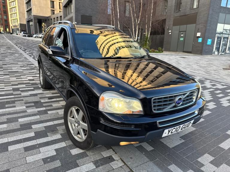 2010 VOLVO XC90 ACTIVE D5 AWD GEARTRONIC AUTO 2.4 DIESEL BLACK 7 SEATER 5dr 