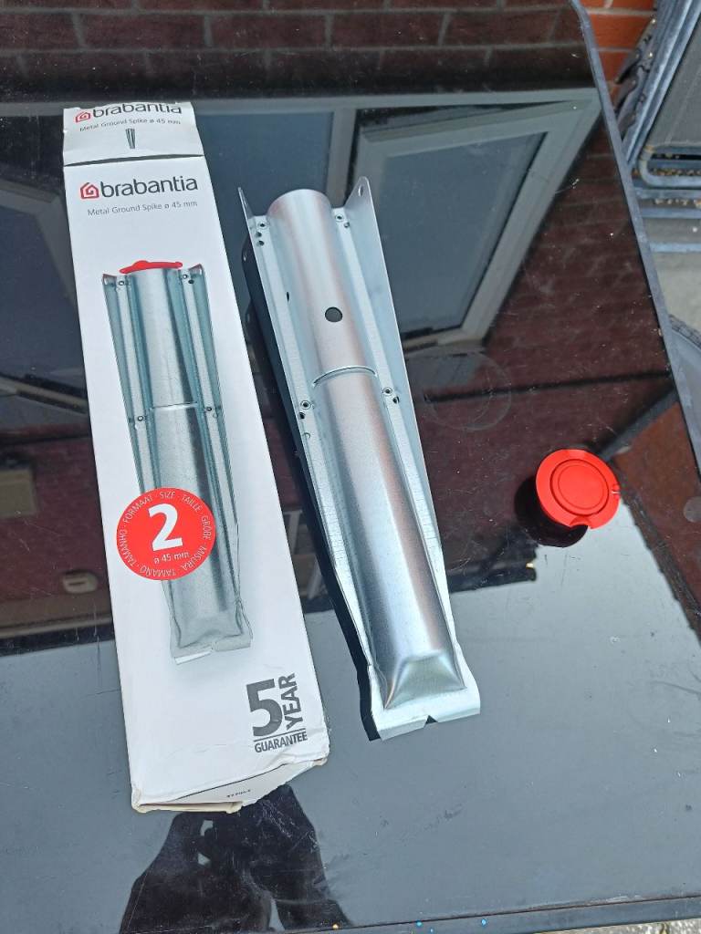Brabantia Metal Ground Spike for washing line 