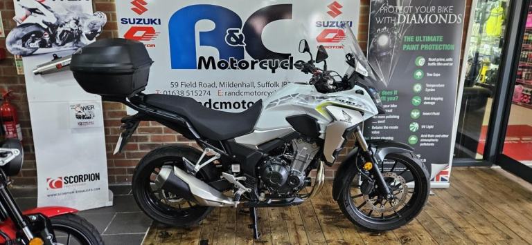 Honda CB500X With TopBox, New Chain & Sprockets