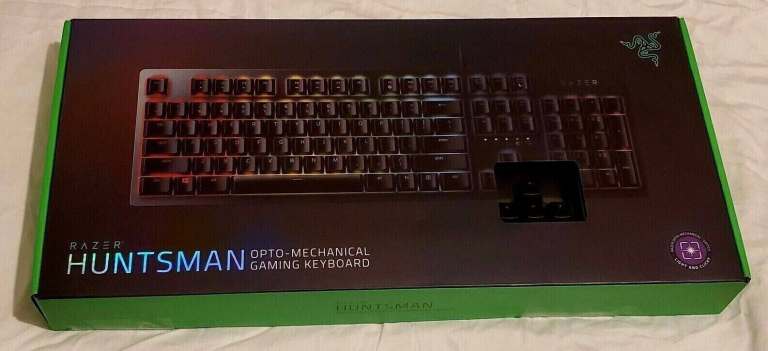 NEW £250 RAZER OPTO-MECHANICAL PURPLE SWITCH UK COMPUTER GAMING KEYBOARD PC PS4 PS5 XBOX