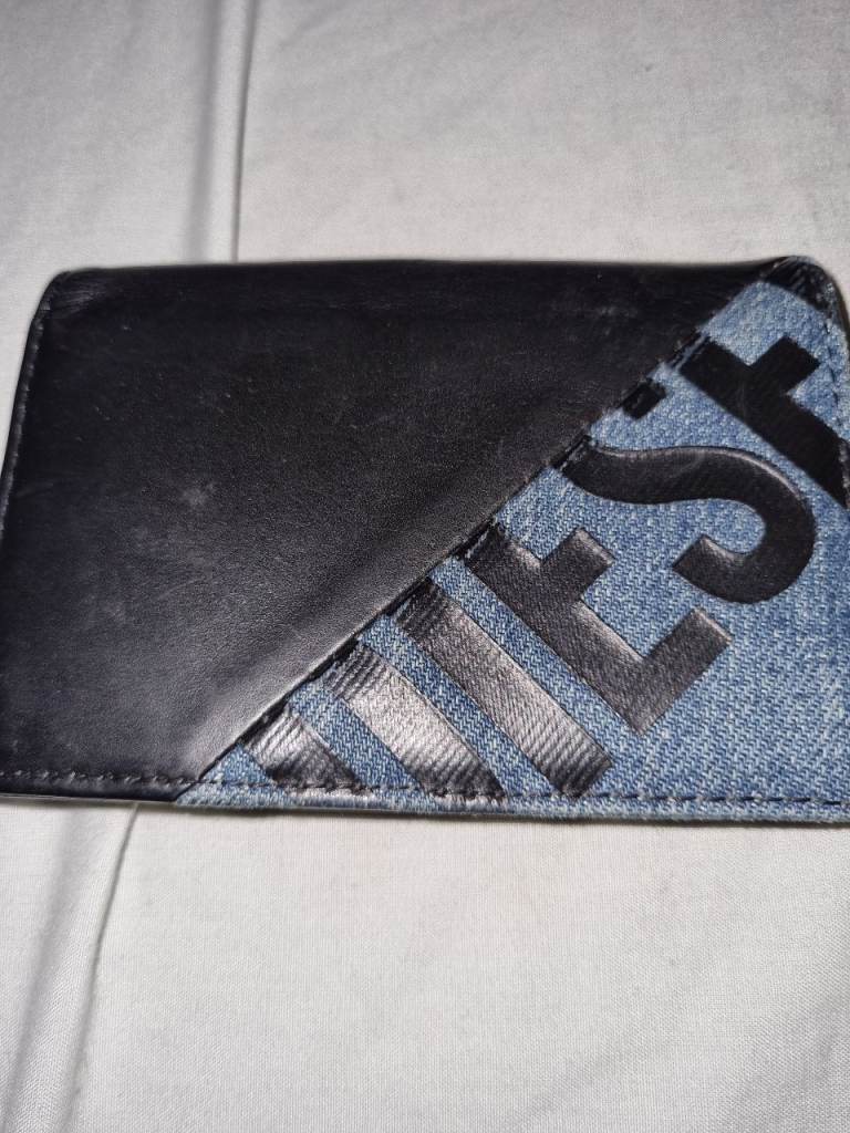 Diesel wallet new without tags leather 